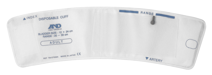 A&D Medical TM-2430 Disposable Adult Cuff (pack 10)