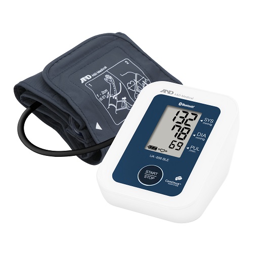 A&D Medical UA-656 BLE Upper Arm Blood Pressure Monitor With Bluetooth 