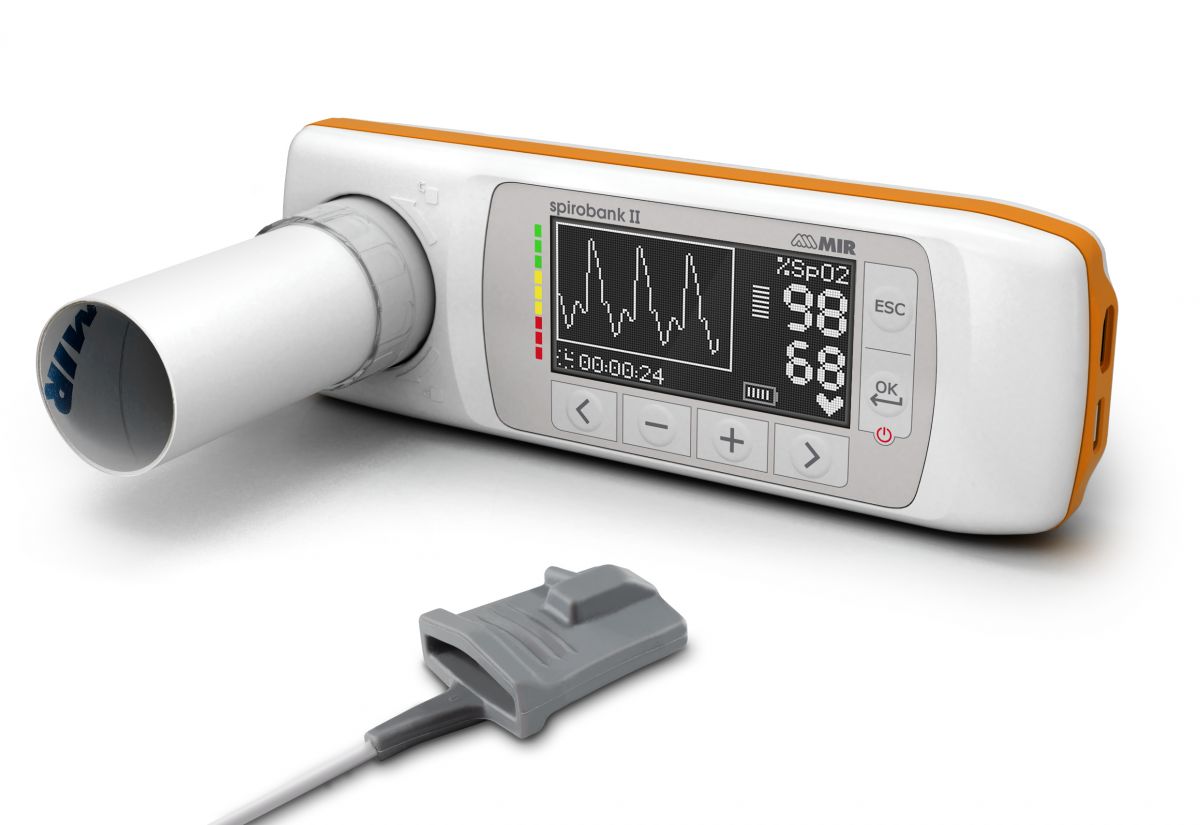 MIR Spirobank II Smart Spirometer With Oxi