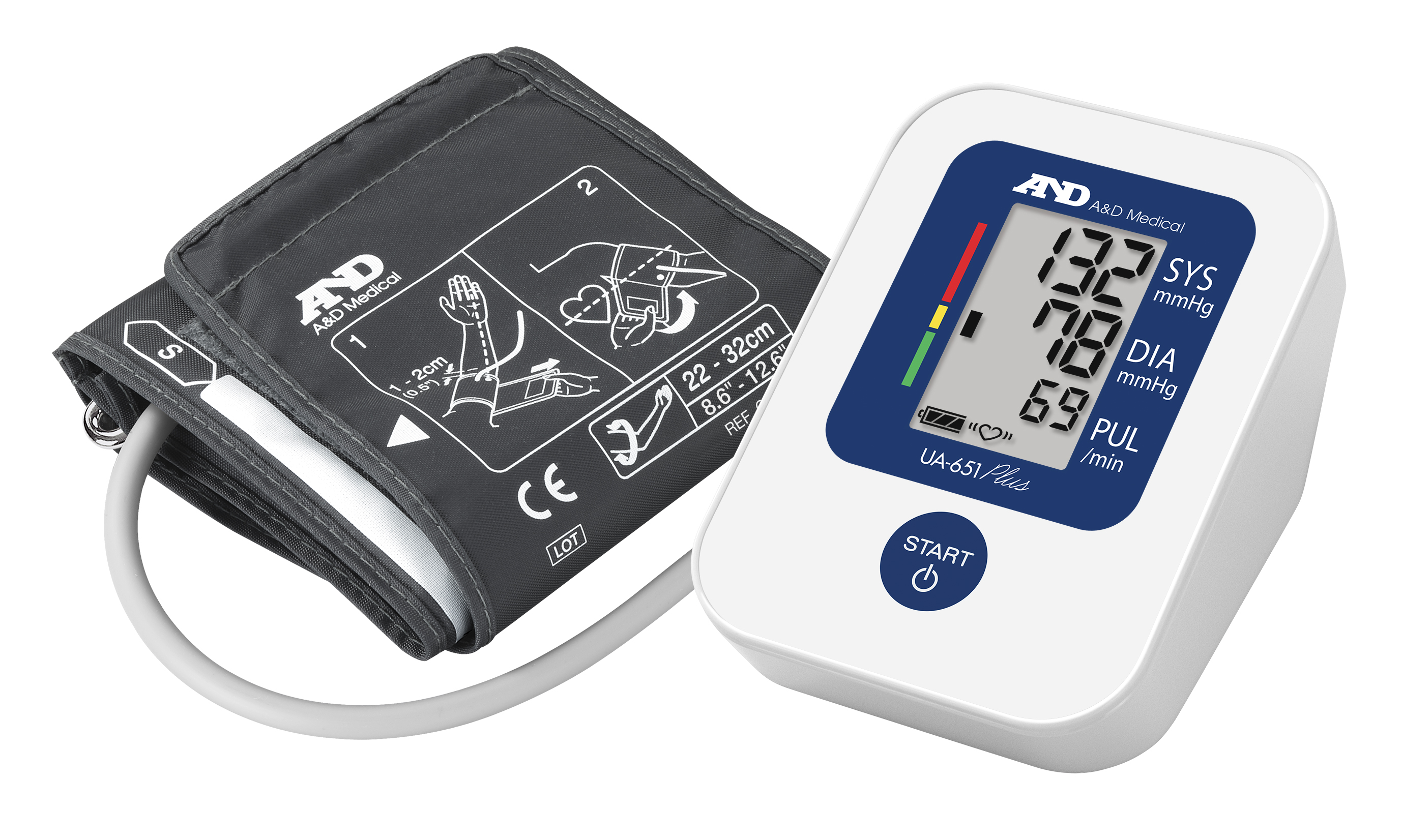 A&D Medical UA-651 Plus (ISO) Blood Pressure Monitor